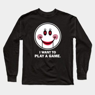 JIGSAW EMOTICON - CONVENTIONAL  Logo Design Long Sleeve T-Shirt